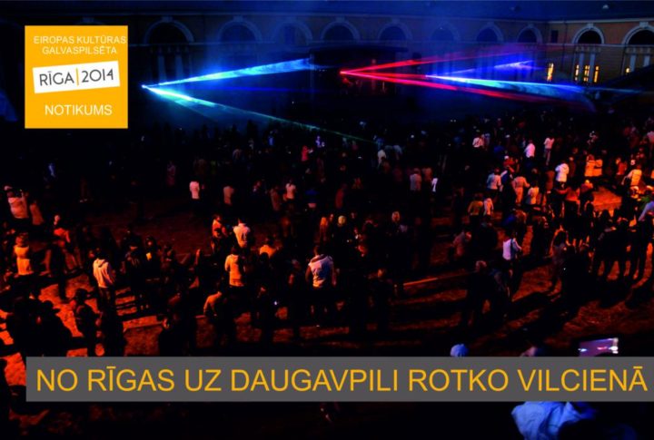 Rotko vilciens aizved Daugavpili līdz „Rīga 2014” virsotnēm!