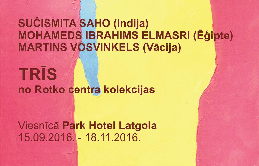 “ Mark Rothko 2016 ”12. starptautiska simpozija izstāde TRĪS