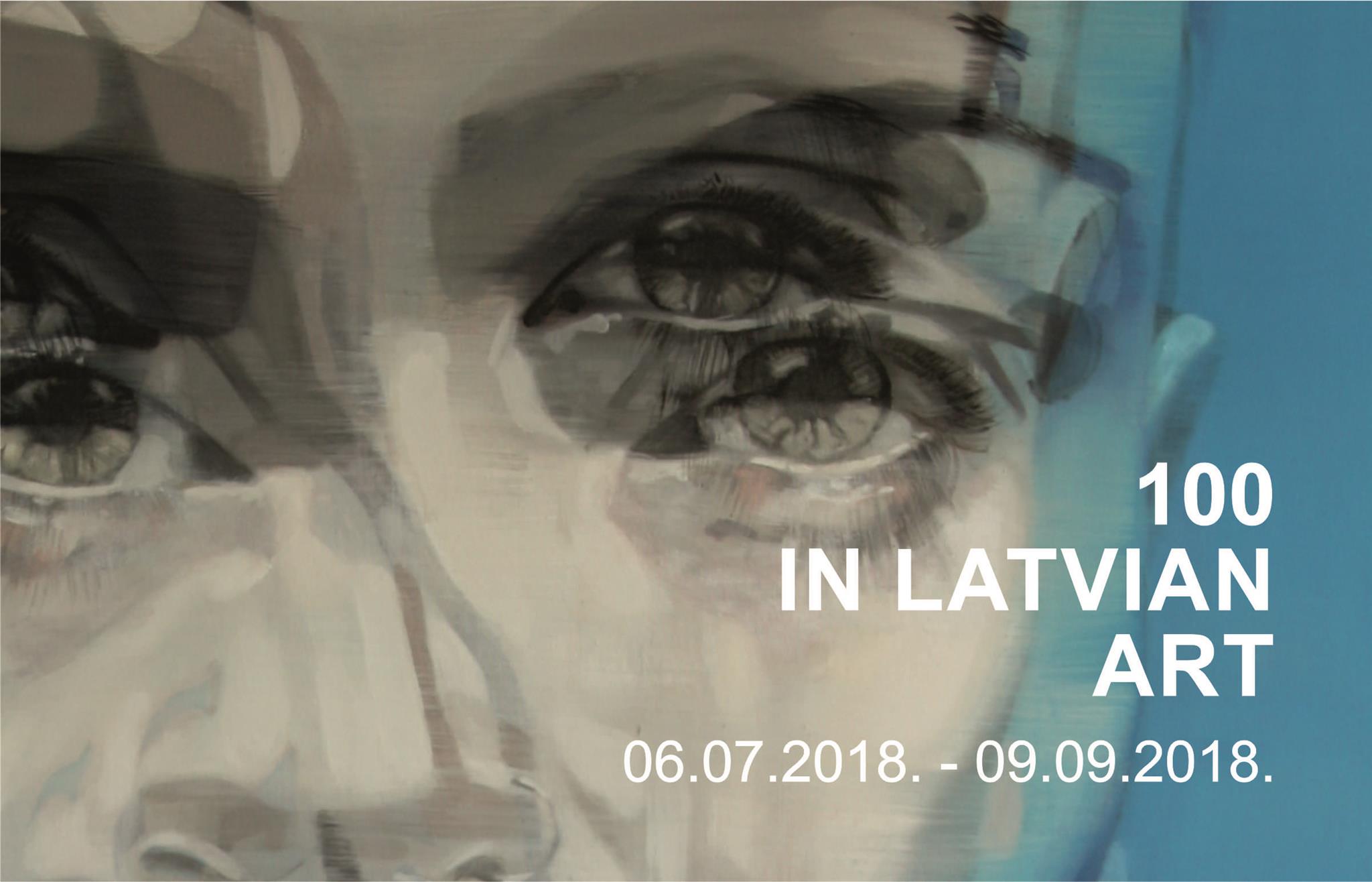 100 in Latvian art