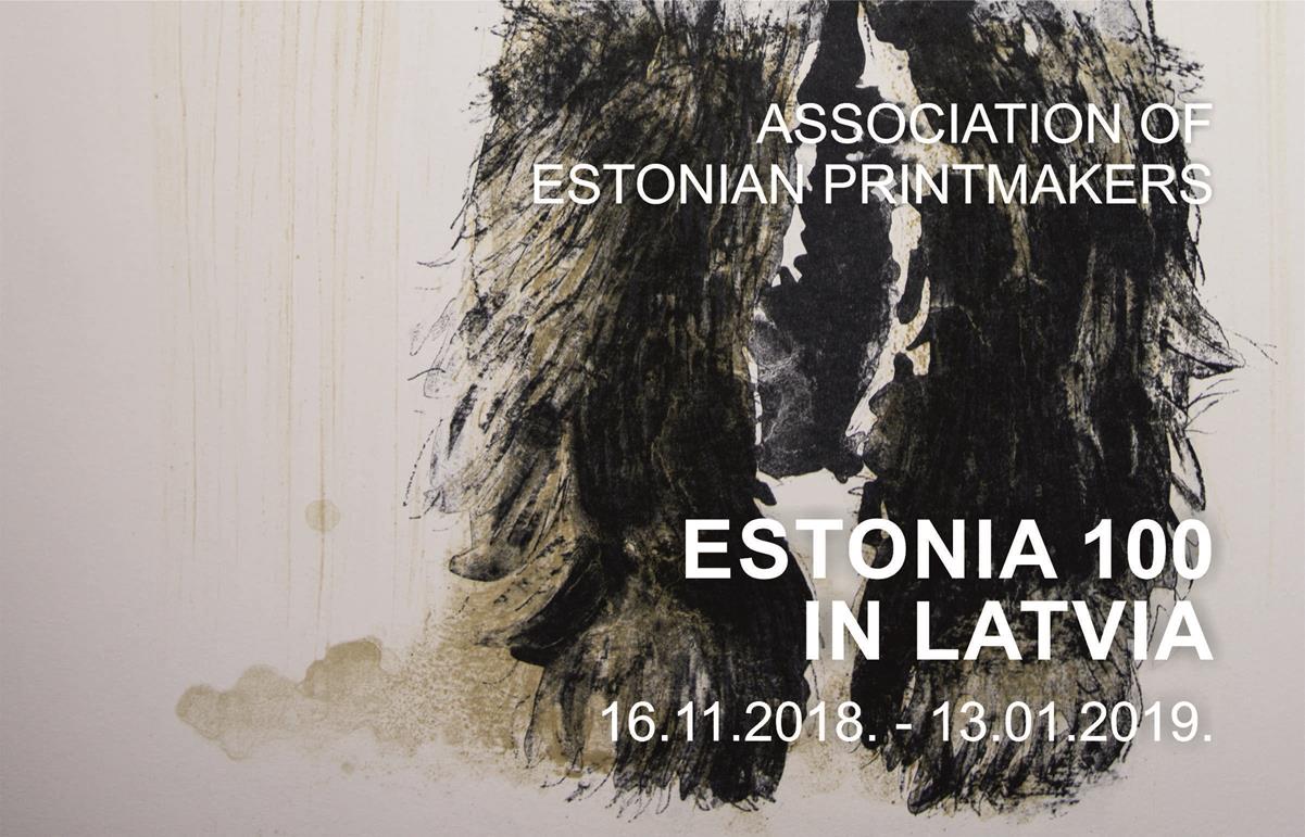 ESTONIA 100 IN LATVIA