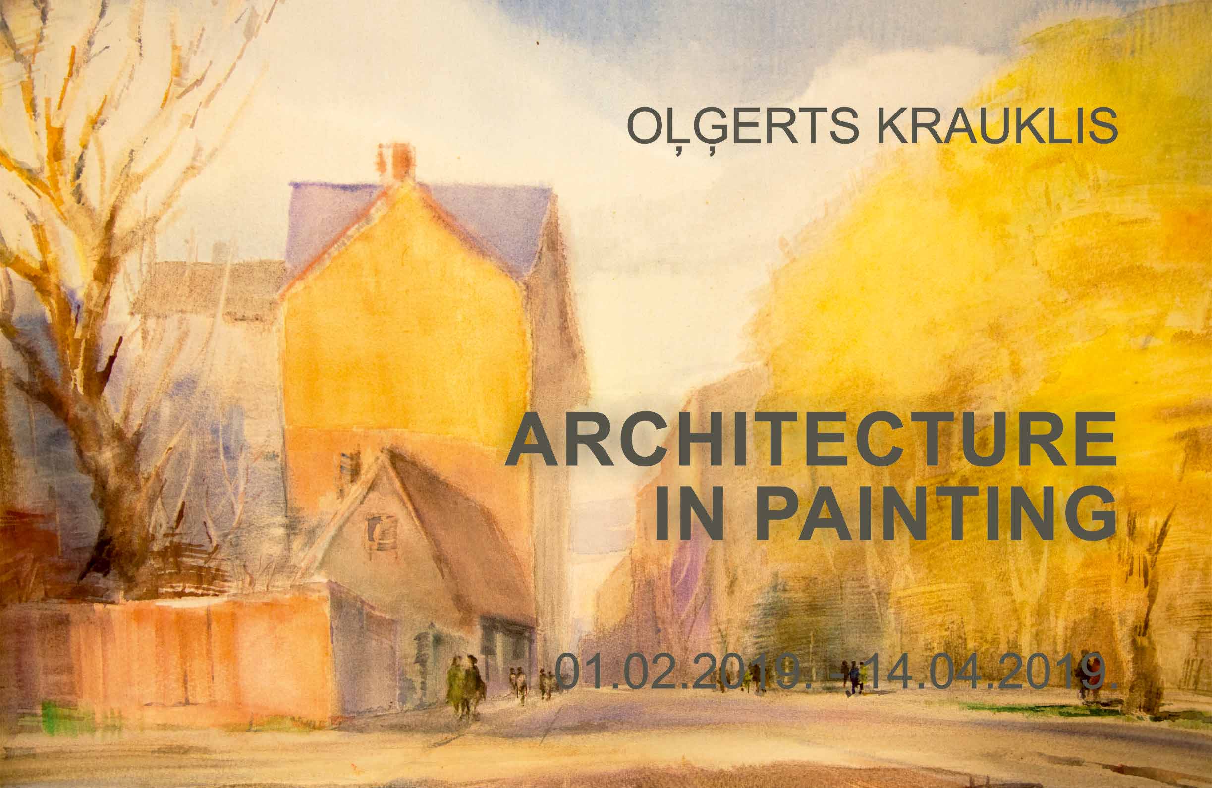 Oļgerts Krauklis. Architecture in Painting