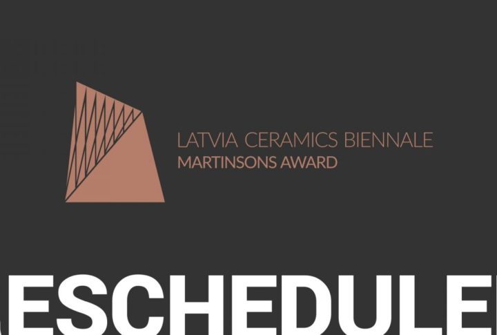 3rd Latvia Ceramics Biennale is rescheduled