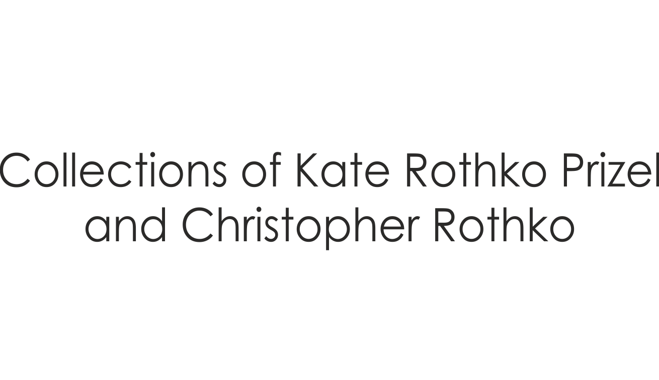 Kate Rothko Prizel & Christopher Rothko