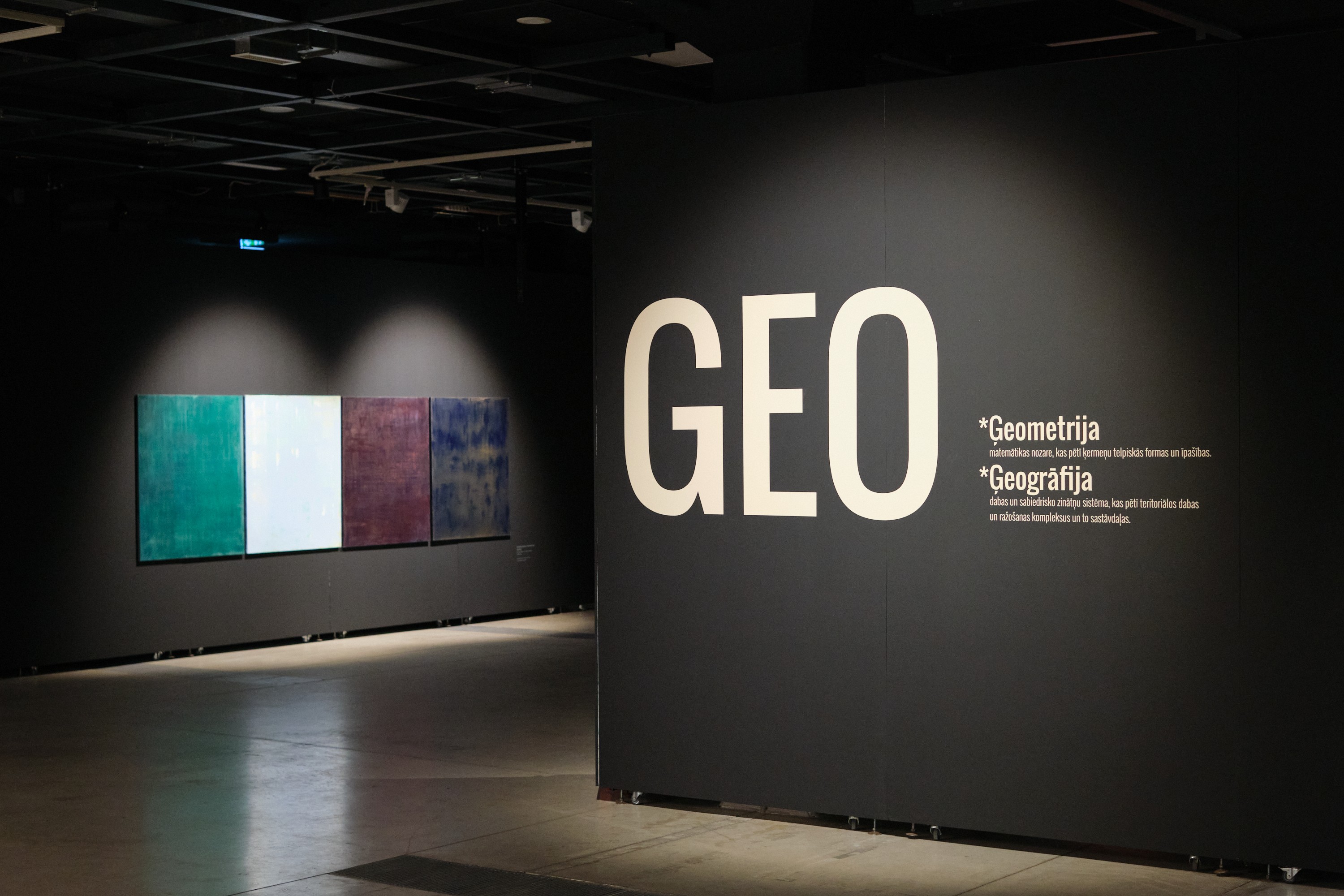 GEO: contemporary painting in Rīga Art Space