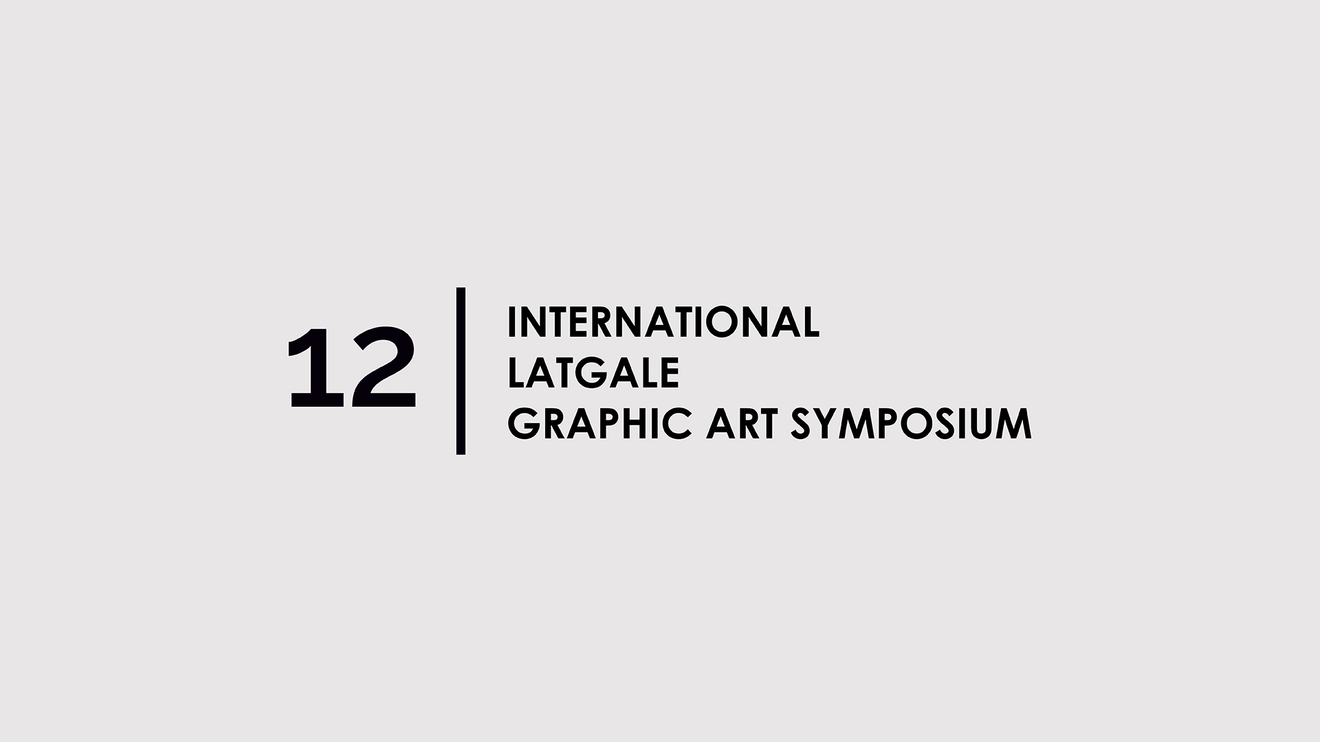 XII International Latgale Graphic Art Symposium