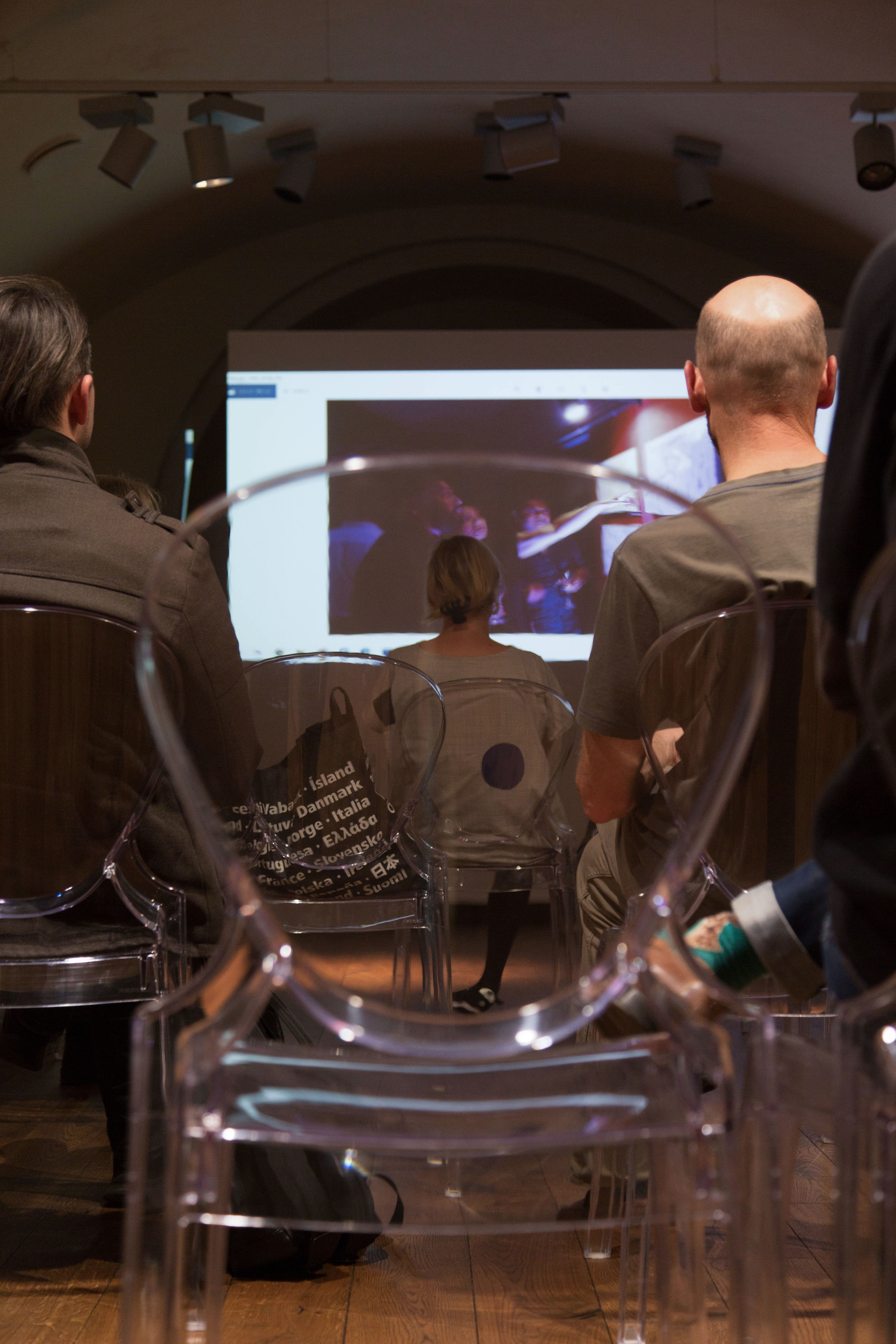 Public presentations by the artists in residence