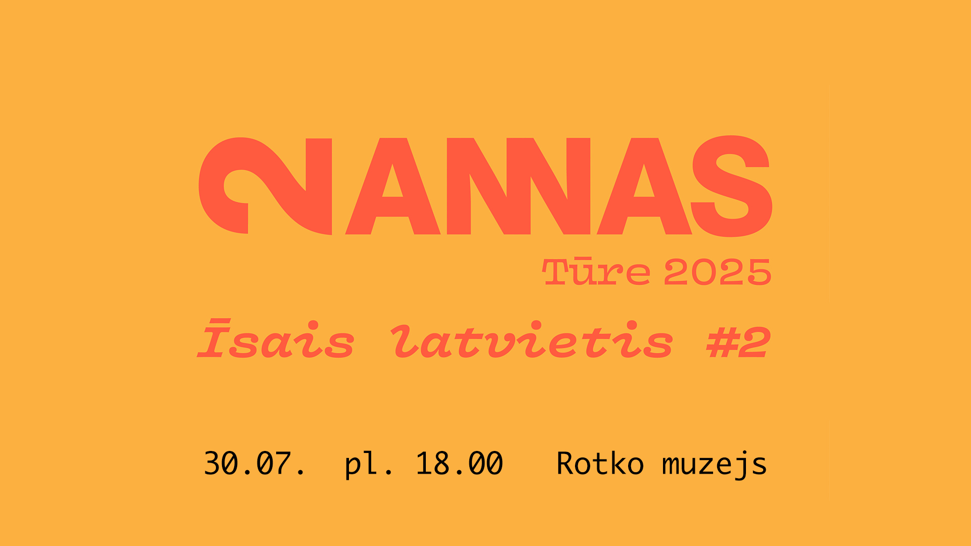 Rotko muzejs aicina uz īsfilmu festivāla 2ANNAS ceļojošo programmu “Īsais latvietis #2”