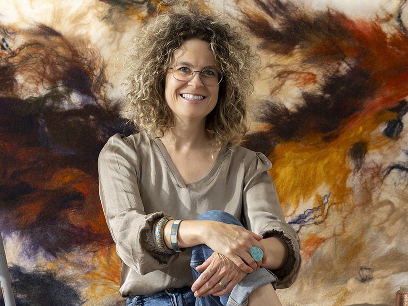 Rotko muzejs aicina uz tikšanos ar tekstilmākslinieci Lorīnu Malengro