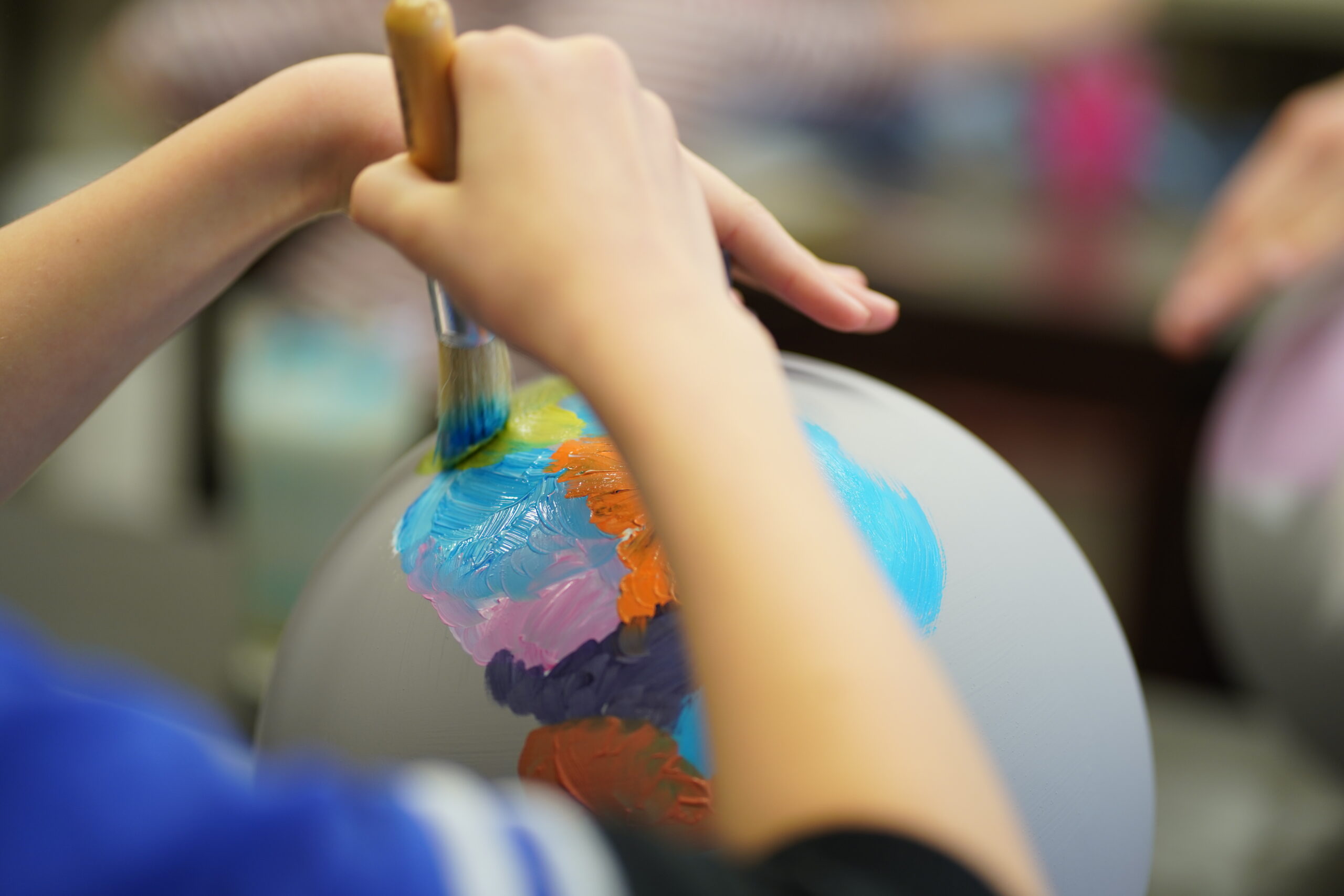 Bērnu radošā nodarbība “Darbiņš pie darbiņa, kur glabāt paveikto”