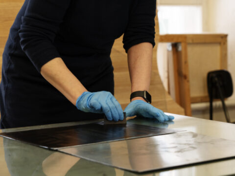 14. Starptautiskais Latgales grafikas simpozijs. Izstādes tapšana 1