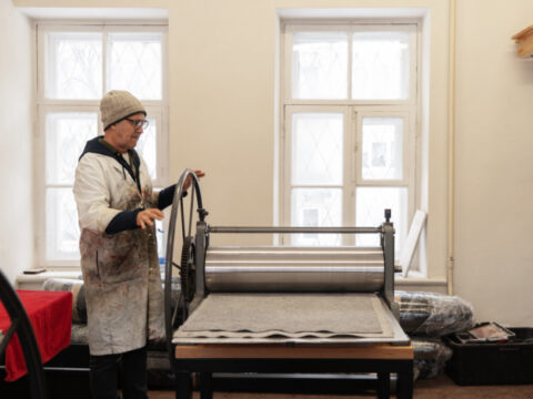 14. Starptautiskais Latgales grafikas simpozijs. Izstādes tapšana 18