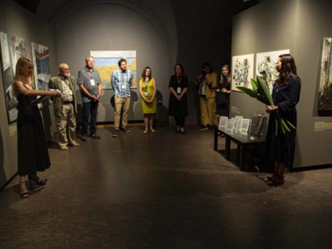 Closing exhibition of the 2nd International Painting Symposium “Silva Linarte” 10