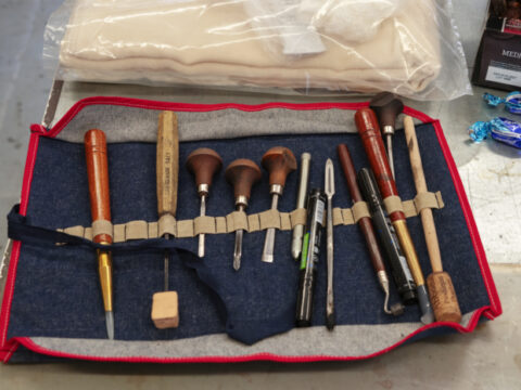 14. Starptautiskais Latgales grafikas simpozijs. Izstādes tapšana 28