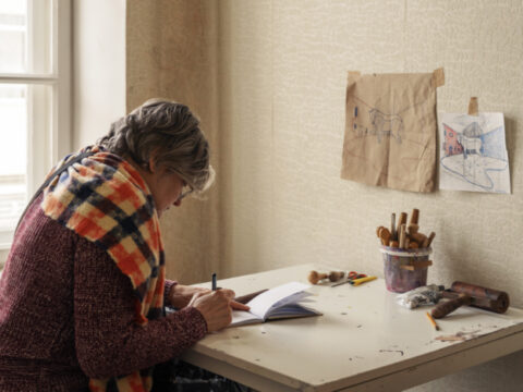 14. Starptautiskais Latgales grafikas simpozijs. Izstādes tapšana 8