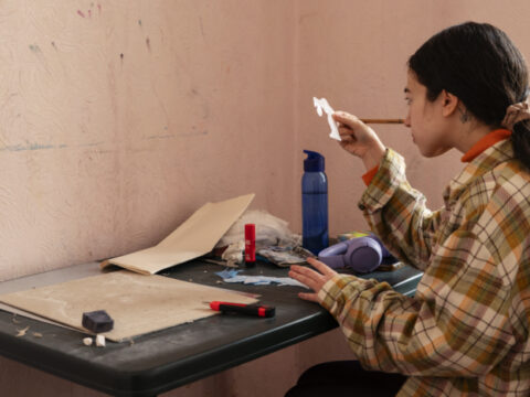 14. Starptautiskais Latgales grafikas simpozijs. Izstādes tapšana 24