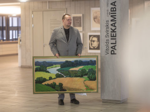 The Opening: Vitolds Svirskis “Permanence”/11th International Latgale Graphic Art Symposium 10