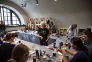 Master class by American artist at the Rothko Centre 19