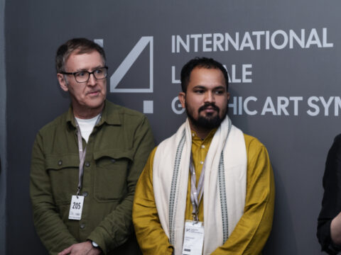 14. Starptautiskais Latgales grafikas simpozijs. Izstādes atklāšana 4