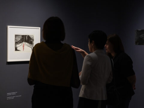 14. Starptautiskais Latgales grafikas simpozijs. Izstādes atklāšana 10